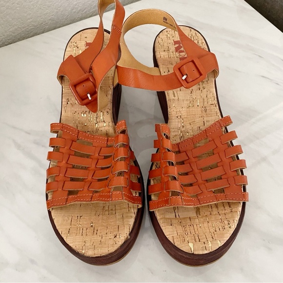 Kork Ease Wedge Sandals Size 8 New - Picture 6 of 11